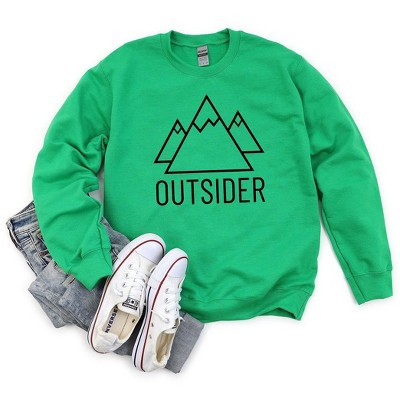 Simply Sage Market Women's Graphic Sweatshirt Outsider Mountains
