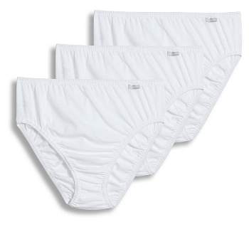 Jockey Womens Elance Bikini 3 Pack Underwear Bikini Briefs 100% Cotton ...