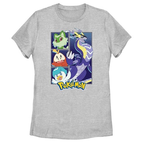 Junior's Pokemon Miraidon Group T-Shirt