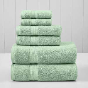 Modern Threads Rayon from Bamboo and Cotton Blend 6-Piece Bath Towel Set. - 1 of 4