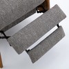 Chic Crate-Modern Push Back Recliner Chair Lounges – Tustinwood Performance Fabric Upholstered Ashen Grey - 3 of 4