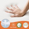 FURNIinspire Mattresses 4 Inch Full Size Foldable Mattress Flush 3-Fold Mattress for Pressure Relief Comfort Sleep, White, 75"*54"*4" - 2 of 4
