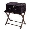 Scarlett Luggage Rack In Walnut Brown - Winsome - 3 of 4