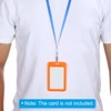 Unique Bargains Polyester Wear-resistant ID Card Neck Lanyards with Hook 20 Pcs - 4 of 4