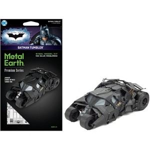 Model Kit Batman Tumbler "The Dark Knight Trilogy" (2005-2012) Movies (Challenging Difficulty) Steel Model by Metal Earth - 1 of 4