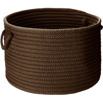 Colonial Mills Simply Home Solid - Mink 18"x18"x12"  100% Polypropylene Round