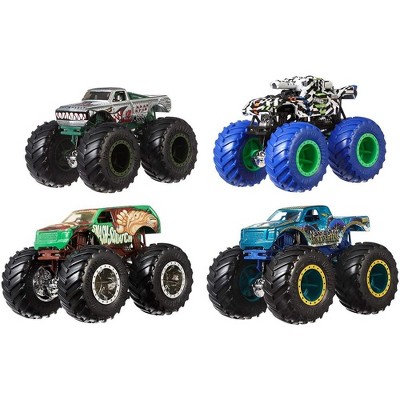 Hot Wheels Monster Trucks Live Multipack 1 To 64 Scale Toy Large Wheel  Monster Trucks Cars Set For Children Ages 36 Months And Up, 8 Pack : Target