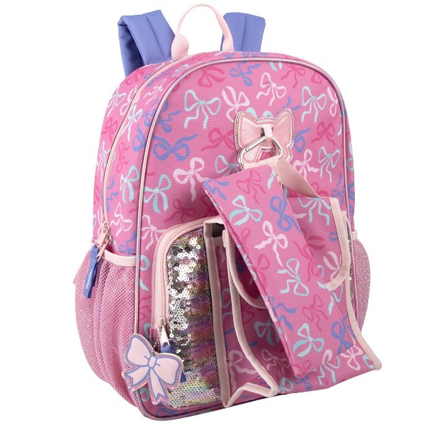 Mochila escolar Trail maker de 16.5 pulgadas para niños y niñas, set de 6 en 1 5