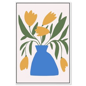 Art Remedy Flower Market Plant II Minimalistic Botanical and Floral Art Prints Framed - 1 of 4