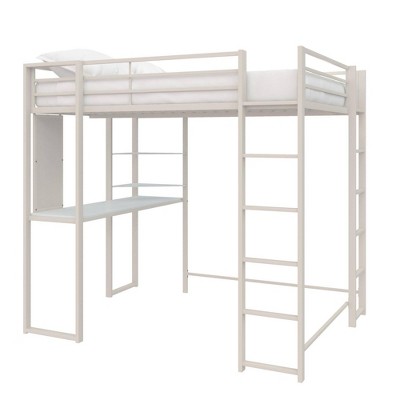 Full Adele Kids' Loft Bed Off White - Room & Joy : Target