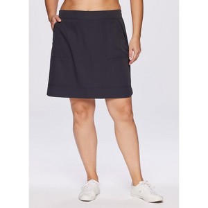 RBX Active Women's Longer Length Quick Drying Lightweight Travel Tennis Golf Skirt with Built-In Shorts and Pockets - 1 of 4