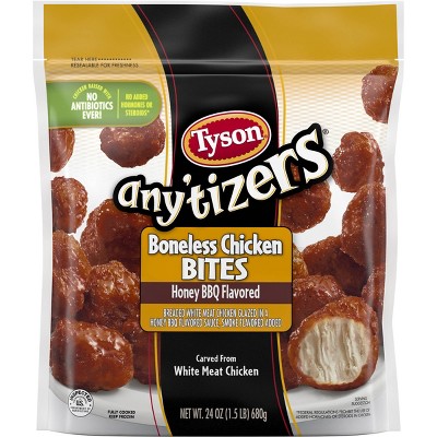 Tyson Any'tizers Honey BBQ Flavored Boneless Chicken Bites - Frozen - 24oz