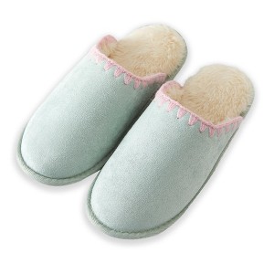 Roxoni Women’s Cozy Indoor Slippers – Plush Faux Fur, Memory Foam, Non-Slip, Warm Winter House Shoes - 1 of 4