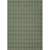 Washable Modern Textured Stripe Rug Thin Non-Slip Low Pile Stain-Resistant Reinforced Edges Foldable Entryway - 2 of 4