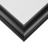 Vintage Revival Satin Black Picture Frame, Matted - 3 of 4