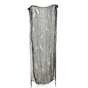 Sunstar Freaky Fabric Halloween Décor, Loose Weave, Black - 1 of 4