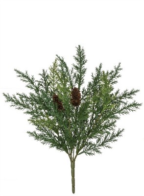 Sullivans Artificial Arborvitae Bush 14"H Green