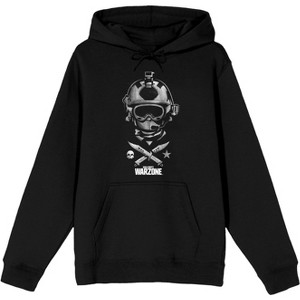 Call of Duty Warzone Mil-Sim Men's Black Hoodie - 1 of 2