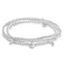 SHINE by Sterling Forever Adjustable Crescent Stretch Bracelet Set of 3 - 3 of 3