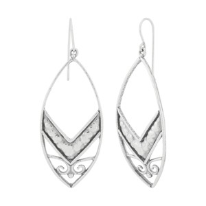 Silpada 'Swift Arrow' Sterling Silver Drop Earrings - 1 of 4