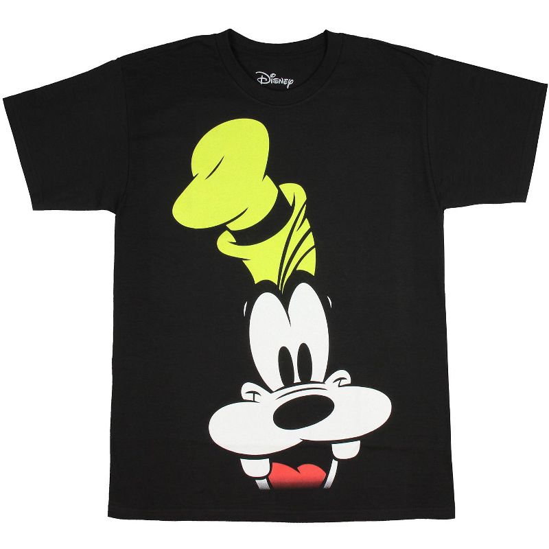 Disney Goofy Shirt Men's Big Face Graphic Officially Licensed T-Shirt, 1 of 6