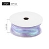 Unique Bargains Gift Wrapping Wide Sheer Wired Pastel Shimmer Iridescent Chiffon Ribbons 1 Pc - 2 of 4
