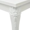 vidaXL Dining Table 45.7 inches x26 inches x30 inches  High Gloss White - 4 of 4