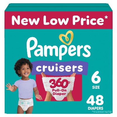 Pampers Cruisers 360 Diapers - (Select Size and Count)