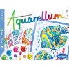 SentoSphere Aquarellum Junior Magic Canvas – Aquarium, Includes 4 Paint-Resist Canvases and Watercolor Inks, Ages 6 and Up - 3 of 4