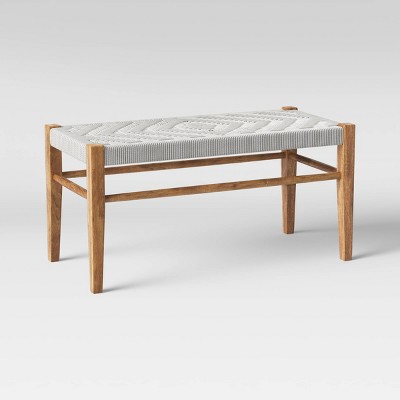 Lumarco Woven Bench Natural - Threshold&#8482;_1