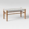 Lumarco Woven Bench Natural - Opalhouse™ - image 3 of 4
