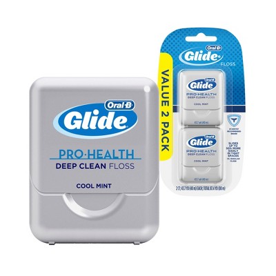 Oral-B Glide Pro-Health Cool Mint Deep Clean Floss - 80m