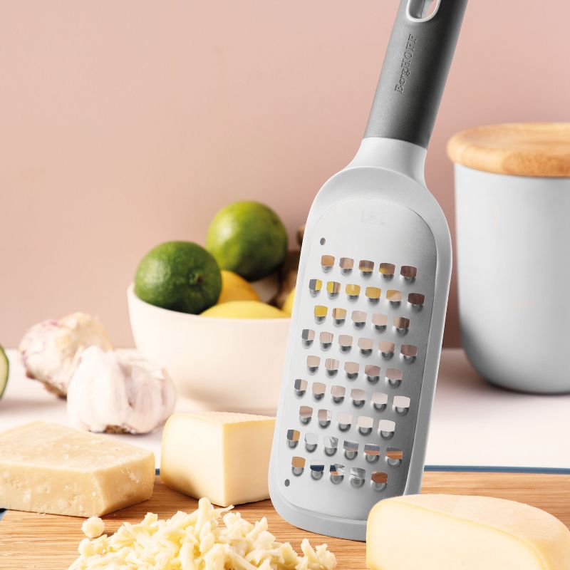 BergHOFF Leo Ultra-coarse Paddle Grater, Gray, 3 of 7