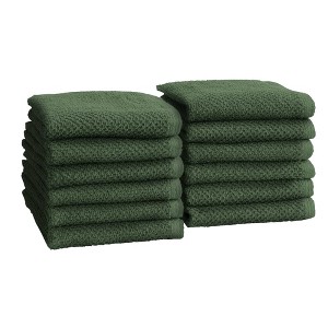 Cotton Quick Dry Textured Bath Towel - Great Bay Home - 1 of 4