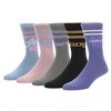 Womens K-Pop Demon Hunters Logos 5 Pair Crew Socks - 2 of 4
