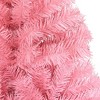 vidaXL Christmas Tree Holiday Decoration Artificial Xmas Tree with Stand PVC - Pink 4 x 2 ft - 4 of 4