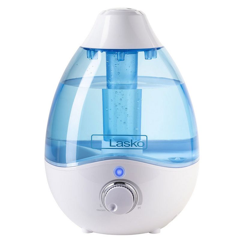 Lasko LKO-UH200 Ultrasonic 360 Degree 95 Ounce Capacity Adjustable Nozzle Cool Mist Humidifier with Removable Water Tank, LED Colors, & Cleaning Brush, 3 of 8