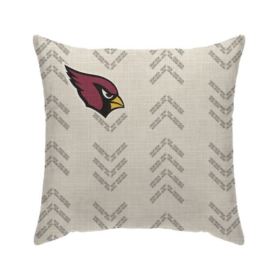 NFL Arizona Cardinals Wordmark Decorative Throw Pillow