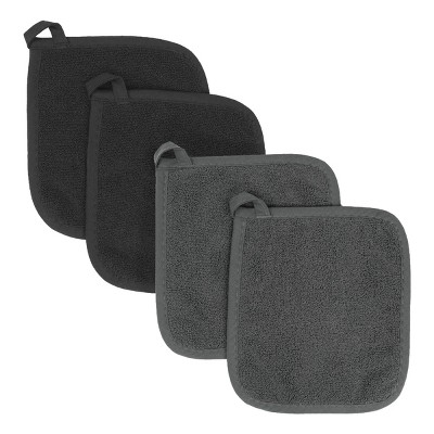 John Ritzenthaler Co. Ritz Variety 4-Pack Terry Pot Holder Set