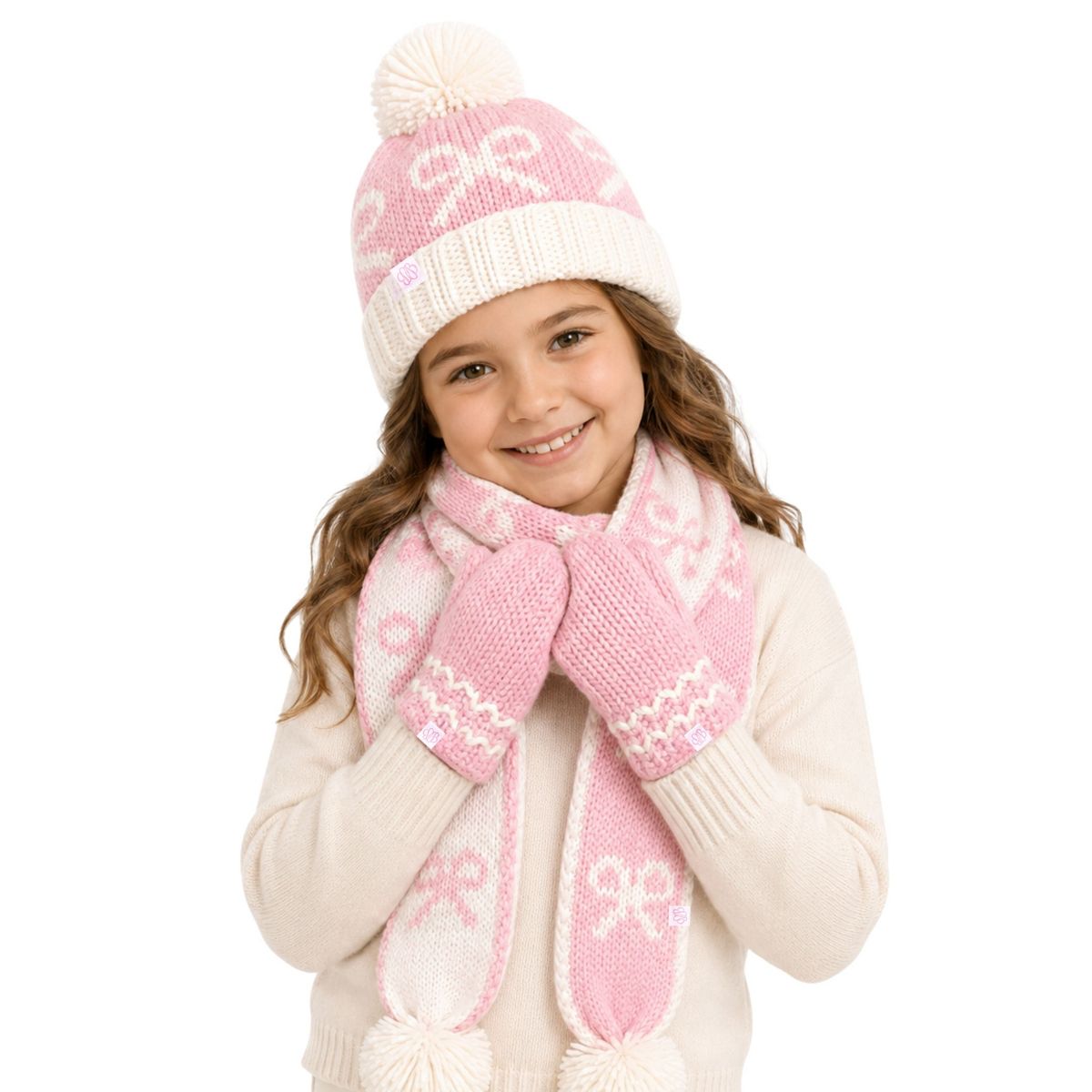 Bits & Bows Classic Knit Mittens - thumbnail 5