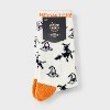 Women's "Hey Witches" Halloween Cozy Crew Socks - Hyde and EEK! Boutique™ Ivory/Black/Orange 4 - 10 - 2 of 3