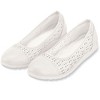 Collections Etc Lazer Cut-Out Comfortable Cushioned Shoes - 2 of 4