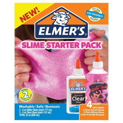 Elmers Slime Starter Pack 4pc - Pink – Target Inventory Checker