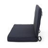 Christopher Knight Home Coesse Outdoor Water Resistant Fabric Loveseat Cushions - 4 of 4