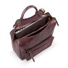 The Sak Women's Loyola Leather Convertible Backpack, Black, One Size US - 3 of 3