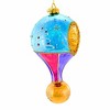Huras Family 7.5 Inch Frosted Twilight Merry & Bright Ball Drop Reflector Tree Ornaments - 4 of 4
