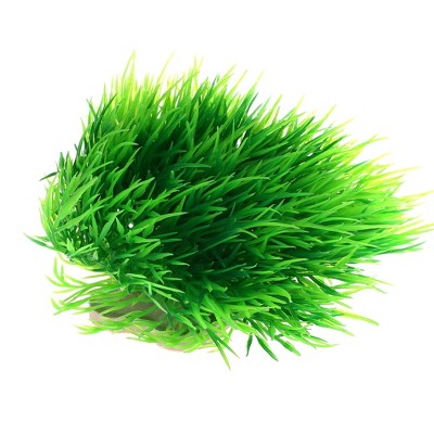 Unique Bargains Fish Tank Landscape Decoration Artificial Grass Ball 3.15"x5.71" 1 Pc