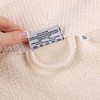 Waffle Weave Cotton Soft Plush Adult Unisex Lightweight Bathrobe by Blue Nile Mills - 4 of 4