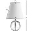 JONATHAN Y Goddard Crystal Ball/Metal LED Table Lamp - image 3 of 4