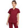 MediChic Womens 8-Pocket Scrubs Set- V-Neck with 4-Pocket Jogger Scrub Pants - 4 of 4